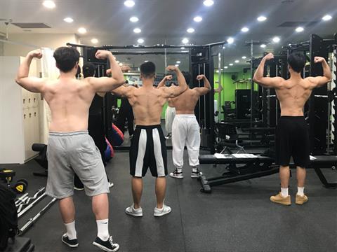보디빌딩 대회 포즈 특강